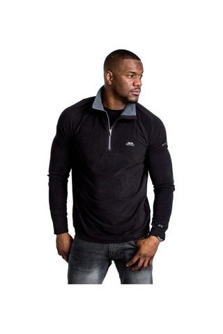 Trespass Blackford - Male Mıcrofleece At100 Black-noır Erkek Polar Siyah