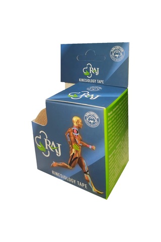 Raj Kinesio Tape  Sporcu Bandı Bej 5 M x 5 CM
