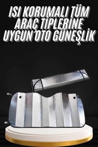 Araç Güneşlik Koruyucu Cam Güneşliği Otomobil Güneşlikleri Katlanabilir 02774874