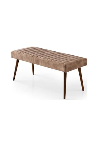 Erezogullari_Mobilya Mutfak Bank Bench Oturma Markiz 95Cm Gri/Antrasit Kumaş