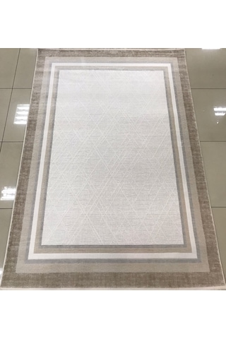 Padişah Halı Eternity 78676 070 Serisi Akrilik Salon Oturma Odası Halısı Kahve - Krem