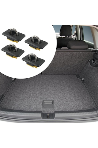 Suntek Dodge Ram Için 4 Adet Geri Çekilebilir Bağlama