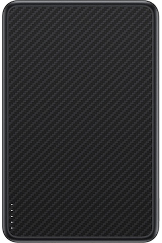 Benks Mp17 Armorgo M-safe Özellikli 600d Aramid Fiber Qi2 Teknolojili Powerbank 15w 10000mah Siyah Siyah