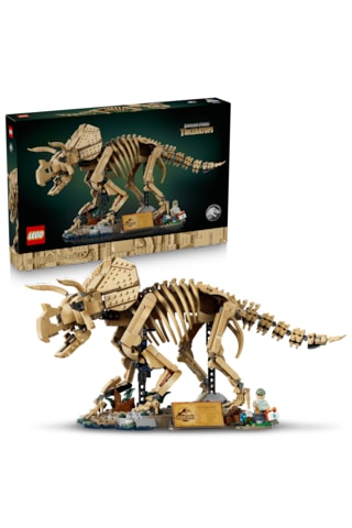 LEGO® Jurassic World Dinozor Fosilleri: Triceratops 77985 - Yetişkinler için Minifigür İçeren Model Yapım Seti (1154 Parça)