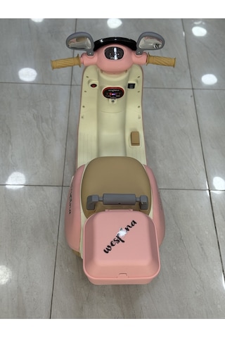 Akülü Motor 0-4 Yaş Pembe