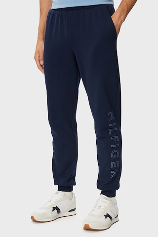 Tommy Hilfiger Pamuklu Regular Fit Lastikli Bel Lastikli Paça Jogger Pantolon Erkek Pantolon Mw0mw43445 Dcc Lacivert