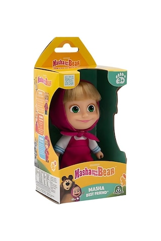 Maşa Ve Koca Ayı Kalsik Yaz Elbiseli Maşa Figürü 12 Cm