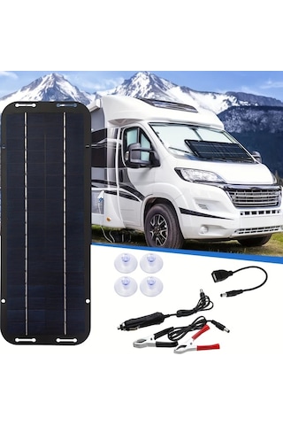 Elmpaly 12 Volt Solar Damla Şarj Modülü Güneş Paneli