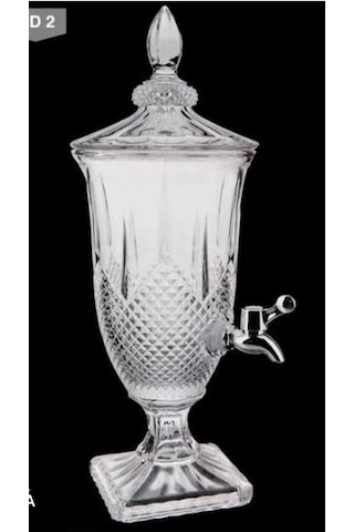 Cam Sebil, Şerbetlik, Limonatalık 3 Litre Şeffaf