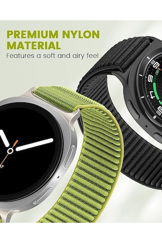 Samsung Galaxy Uyumlu Watch 8 40mm 44mm Classic 46mm Kordon Hasır Kordon