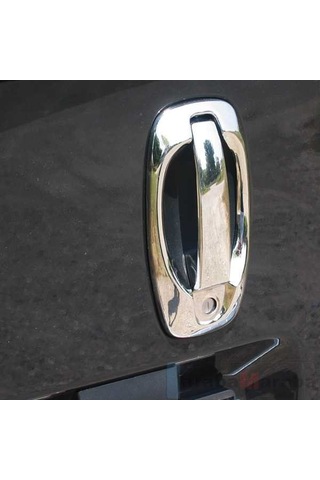 Fiat Fiorino Krom Kapı Kolu ve Çerçevesi 8 Parça
