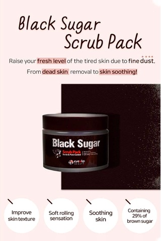 Eyenlip Beauty Black Sugar Scrub Pack 100 ML