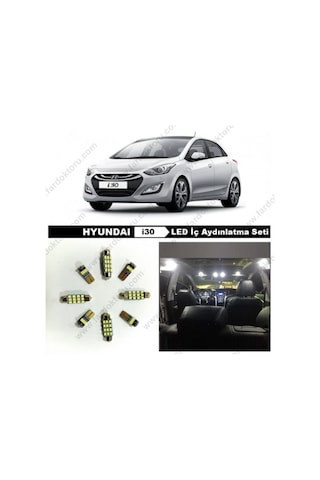 Fardoktoru Hyundai I30 Led Iç Aydinlatma Ampul Seti Beyaz