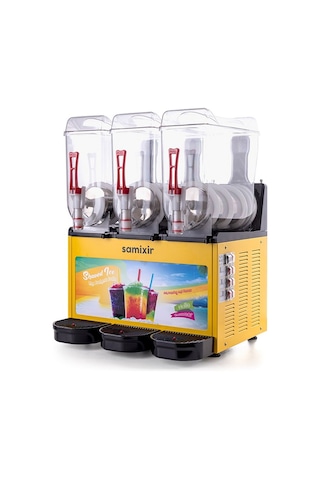 Samixir Triple Allure Üçlü 12+12+12 Lt Slush Buzlaş Karlamaç Makinesi Slush-36-ya