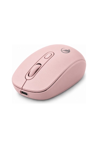 Sprange Sessiz Tık Şarj Edilebilir Kablosuz Mouse - Bluetooth 5.4 & 2.4ghz Çift Modlu Mouse Sr-m4 Pudra
