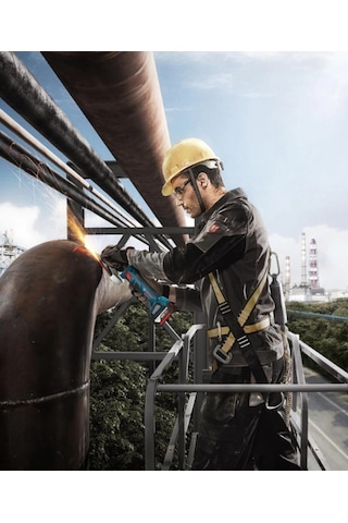 Bosch Professional GWS 180-LI Akülü Taşlama Makinesi (Akü ve Şarj Cihazı dahil Değil) - 06019H9022