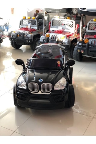 Aliş Toys Aliş Oyuncak Tx5 Sport 605k 12 Volt Uzaktan Kumanda & Mp3 Çalar Akülü Araba Siyah