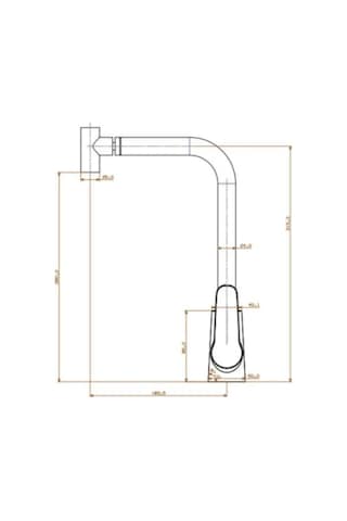 Creavit Bevel Mutfak Eviye Bataryası Mafsallı Bv8645