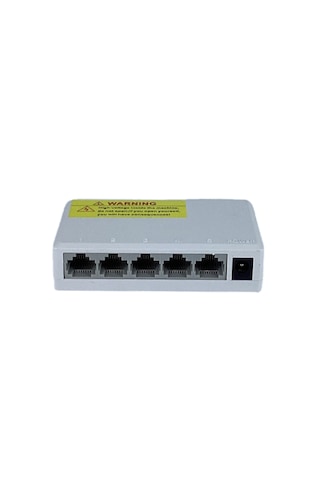 Longline 5 Port Gigabit Ethernet Switch 10/100/1000 Mbps Plastik Kasa
