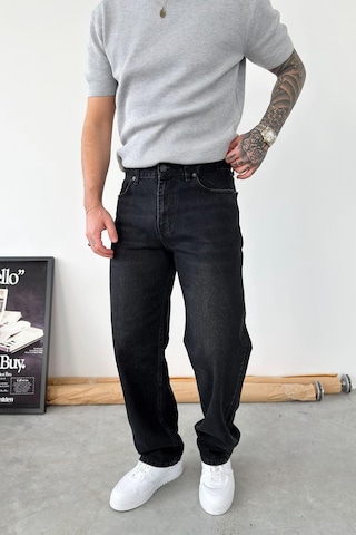 Füme Basic Baggy Fit Pantolon Füme