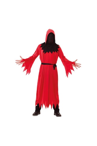Kırmızı Şeytan Kostümü Bay Ve Bayan Uyumlu Halloween Kostümü Kırmızı Şeytan Kostümü Bay Ve Bayan Uyumlu Halloween Kostümü