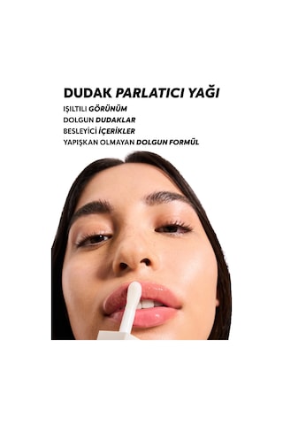 Cream Co. Lip Oil Gloss Parlatıcı Nemlendirici ve Besleyici Dudak Bakım Yağı Vanilla
