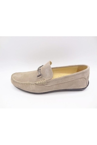 King Shoes 3210 Bej Küçük Numara Büyük Numara Yazlık Erkek Ayakka