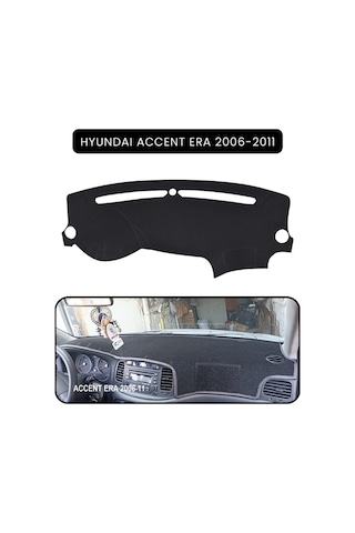 Hyundai Accent Era 2006-2011torpido Koruma Halısı Siyah Kenar Hyundai Accent Era 2006-2011torpido Koruma Halısı Siyah Kenar