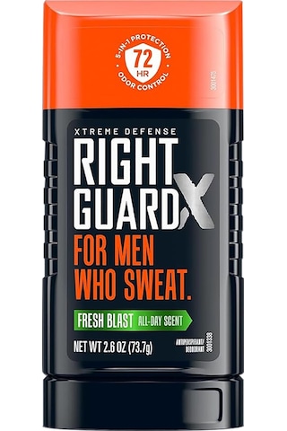 Right Guard Xtreme Defense Fresh Blast Antiperspirant Stick Deodorant 73.7gr