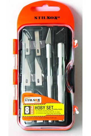 Stilson 8 Parça Hobi Neşter Set