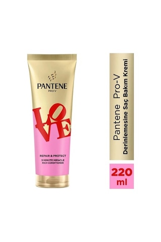 Pantene Love Edition Pro-v Derinlemesine Bakım 3 Dakikalık Mucize Saç Kremi