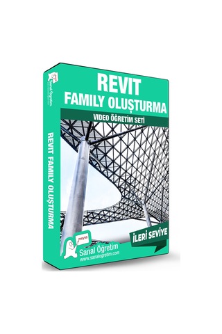 Revit Family Oluşturma Video Ders Eğitim Seti - İleri Seviye