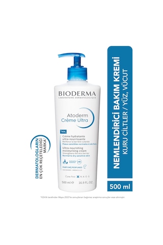 Atoderm Normal Ve Kuru Ciltler Nemlendirici Yüz Vücut Bakım Kremi 500 Ml Ve Sensibio Misel Su 500 Ml