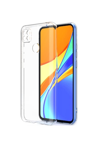 Xiaomi Redmi 10A Kılıf Zore Şeffaf İnce ve Esnek Süper Silikon Kılıf