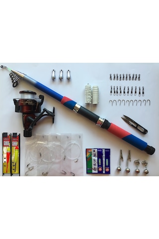 50 Parça Olta Seti 3 Metre Kamış 50'Lik Makine