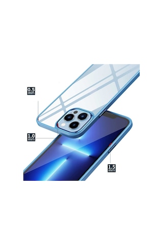 Apple Uyumlu iPhone 11 Kılıf Kamera Çıkıntılı Nikelaj Hassas Tuşlu Arkası Cam