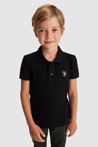 U.S. Polo Assn. Erkek Çocuk Siyah Tişört Basic 50325608-vr046