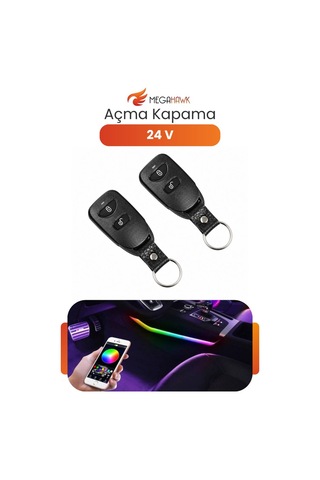 24v Uzaktan Kumandalı Açma Kapama Modülü Araç Kumanda Sistemi Universal Set T-232