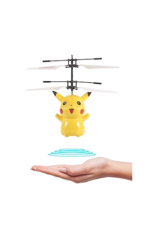Oyuncak Pokemon Pikachu Uçan Peri Şarjlı Işıklı Hareket Sensörlü