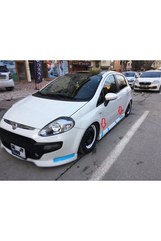 Fiat Punto Yan Marşpiyel Takımı (Plastik)