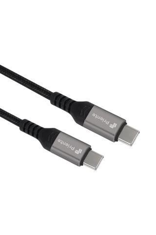 Priente Pd60cc 60w Örgülü Type-c To Type-c Hızlı Data/şarj Kablosu 1.5 Metre Priente Türkiye li