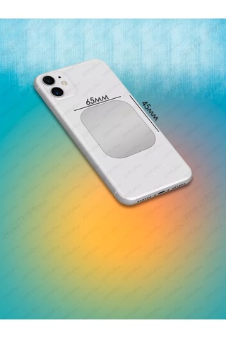 Sbm Place Manyetik Askı İçin Metal Plakalar 2 Adet 175404501 Gri