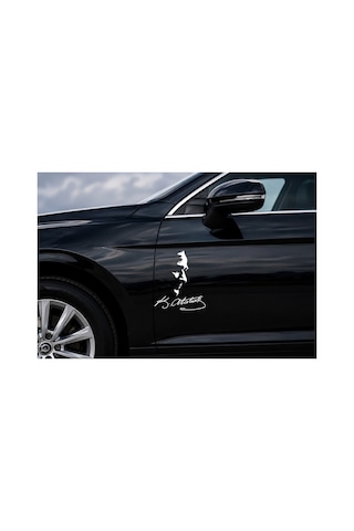Sürpriz li Ulu Önder Mustafa Kemal Atatürk Araç Ve Motor Sticker