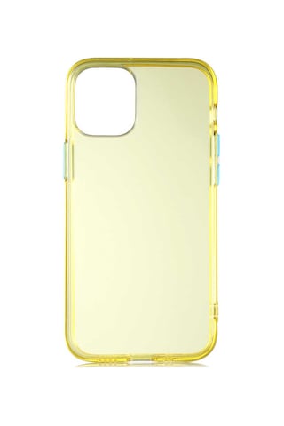 Apple Uyumlu iPhone 12 Pro Max Uyumlu Zore Bistro Kılıf-sarı Sari -
