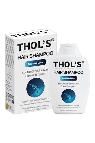 Thol's Hair Loss Saç Dökülmesi Karşıtı Şampuan 300 ML Thol's Hair Loss Saç Dökülmesi Karşıtı Şampuan 300 ML