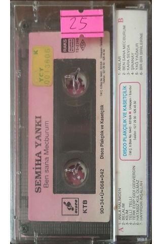 Plak Değildir Kaset Tir Semiha Yankı Ben Sana Mecburum Kaset