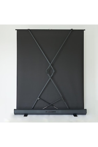Dualtech 200x150 100" Manuel Gergili Floor Up Projeksiyon Perdesi 4k Ultra Hd Sinema Perdesi