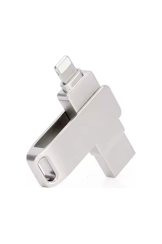 128gb Apple Uyumlu iPhone Usb Flash Bellek Otg Lightning Ve Usb Girişli Yedekleme Ve Taşıma-1349