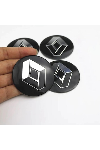 Renault Alüminyum Jant Göbeği Yapıştırma 55Mm 4 Adet