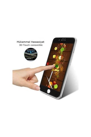 Huawei P40 Lite E 5D Tam Kaplayan Ekran Koruyucu Kırılmaz Cam (544790001)